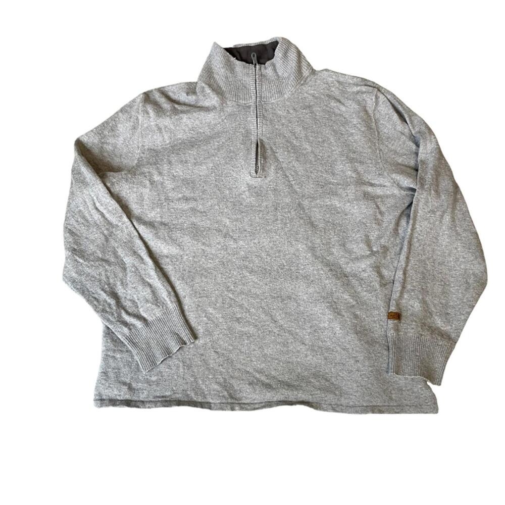 The‎ North Face wool cotton blend mens gray XL sweater